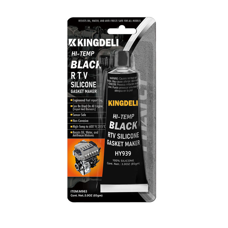 Mastic durable flexible de silicone de fabricant de garniture avec Clear Black Grey Color