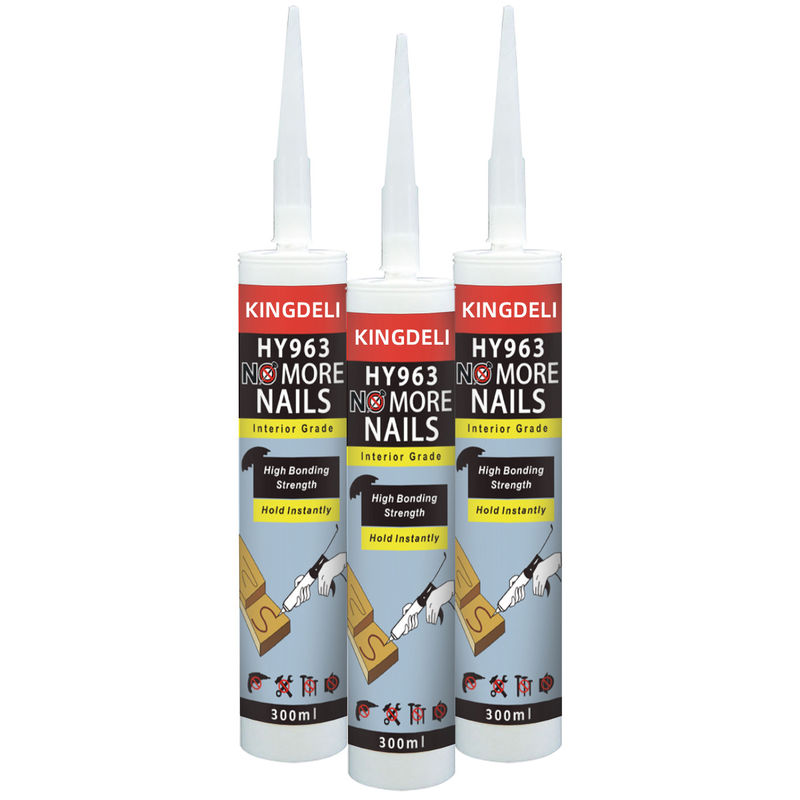 Colle d'usage universel d'adhésif de construction, couleur crème blanche de milliseconde Polymer Sealant With