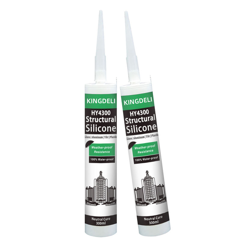 Le silicone structurel de séchage rapide calfeutrent la couleur de Clear Black universelle
