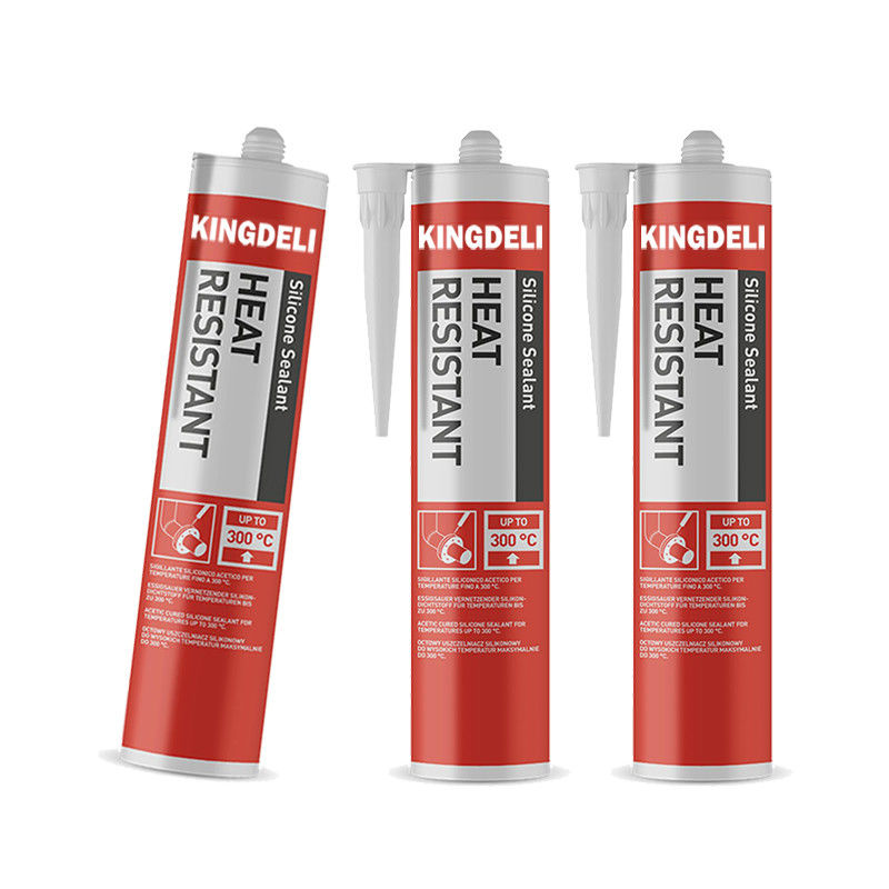 Un temps inodore Grey Color résistant de mastic de silicone de composant