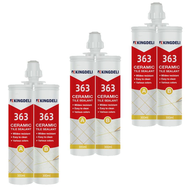 Les doubles composants collent le pêcheur de phoques basé Crystal Clear Color Weatherproof de coulis
