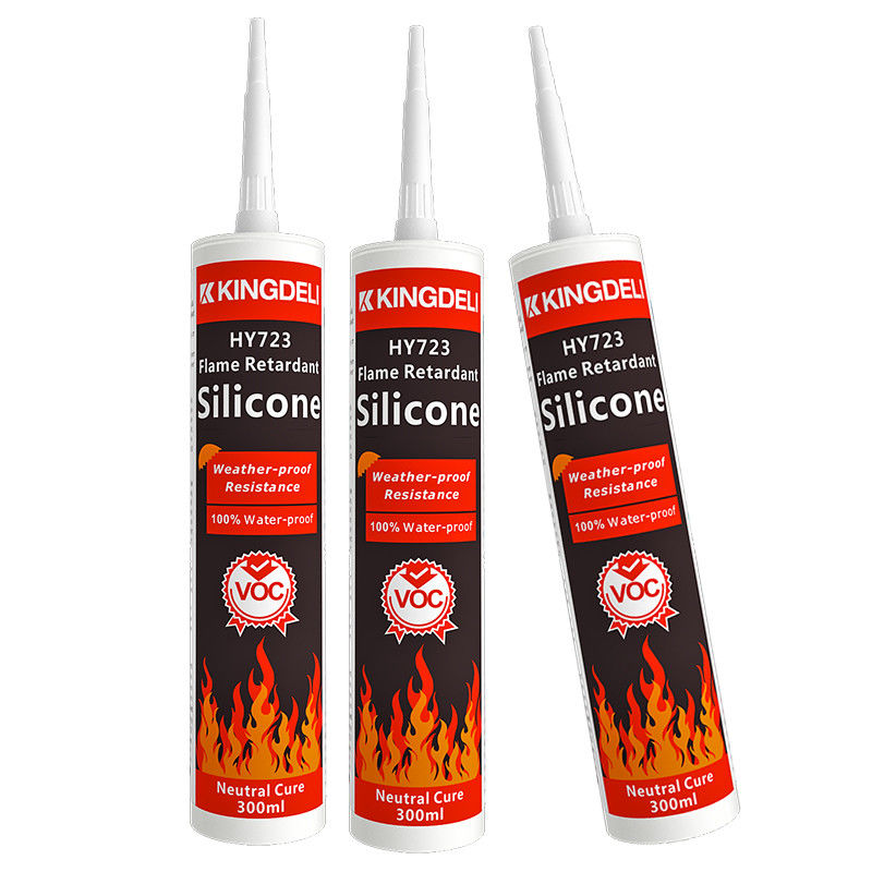 Résistance aux intempéries GP Caulking Sédatif de silicone neutre 300 ml Couleur blanche